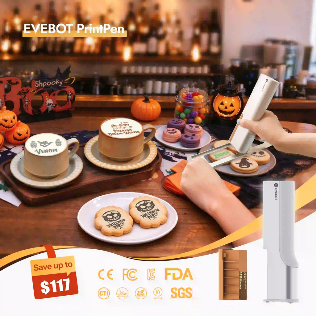 Evebot Food-grade Portable PrintPen